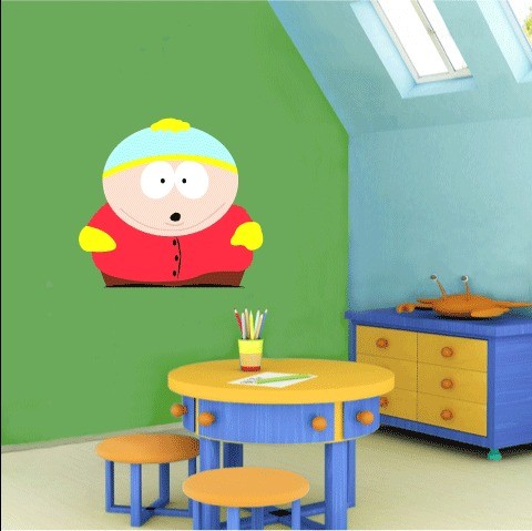 South Park Cartman Cartoon Wall Decor Sticker 25x20
