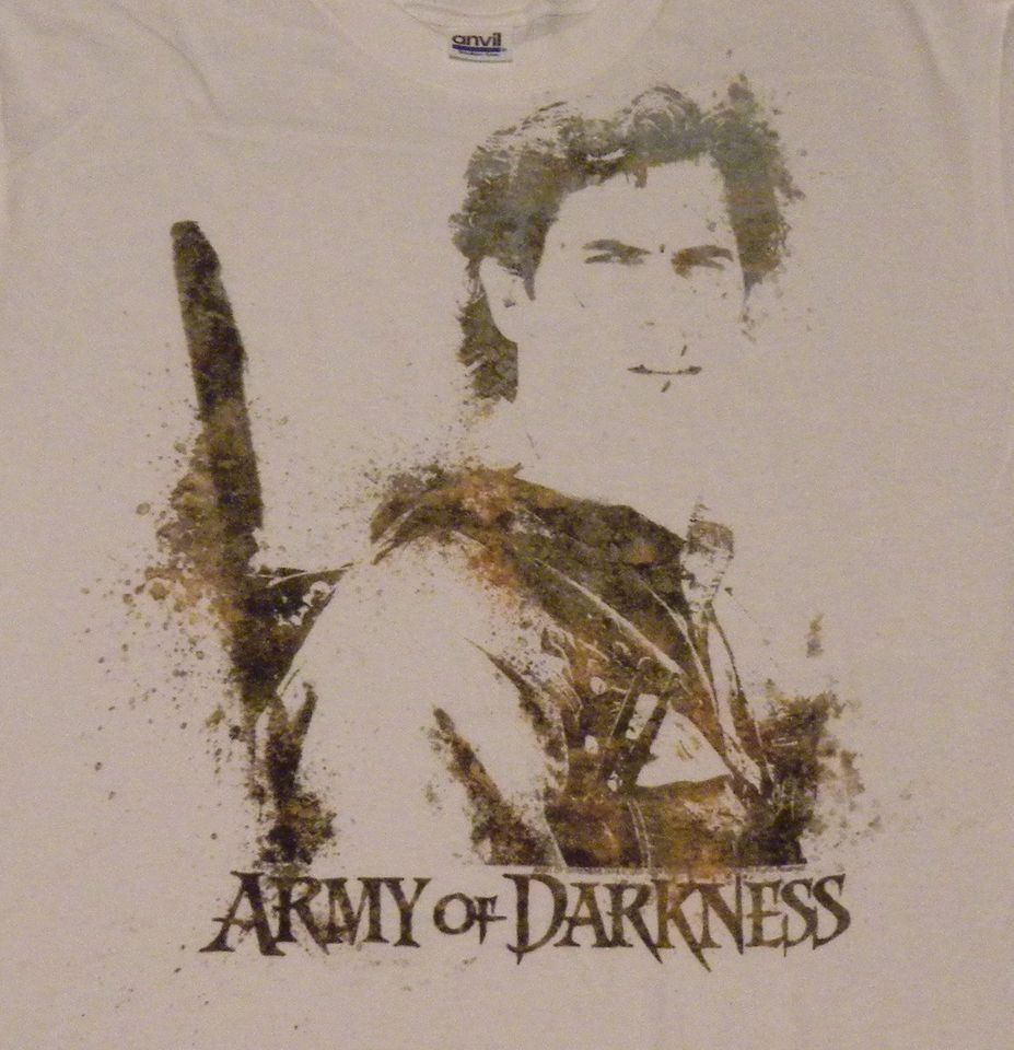 NEW Bruce Campbell Ash Army of Darkness Evil Dead AOD Watercolor Paint 