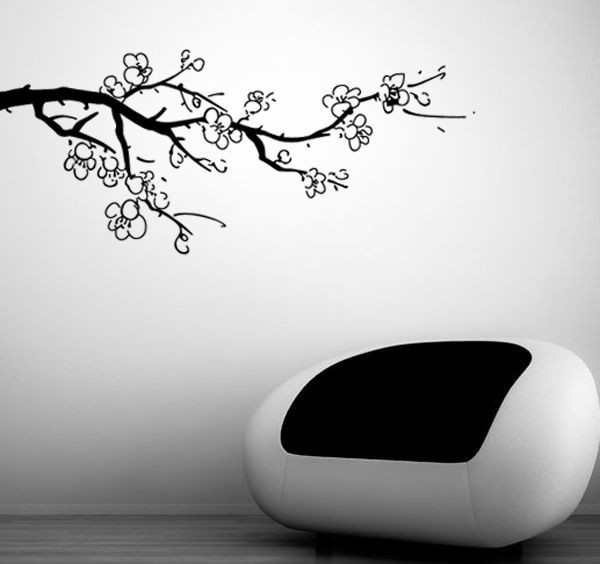 cherry blossom tree wall decal in Decals, Stickers & Vinyl Art