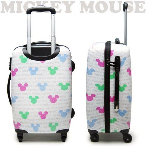 Art Weld Carry Case bag suitcase travel Mickey Mouse white Karamaru 