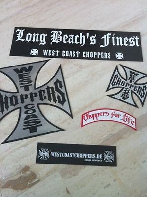 West Coast Choppers Jesse James WCC CFL rare Sticker Set