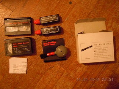 Rayovac Camcorder Cleaning Kit VHS C Head 8mm
