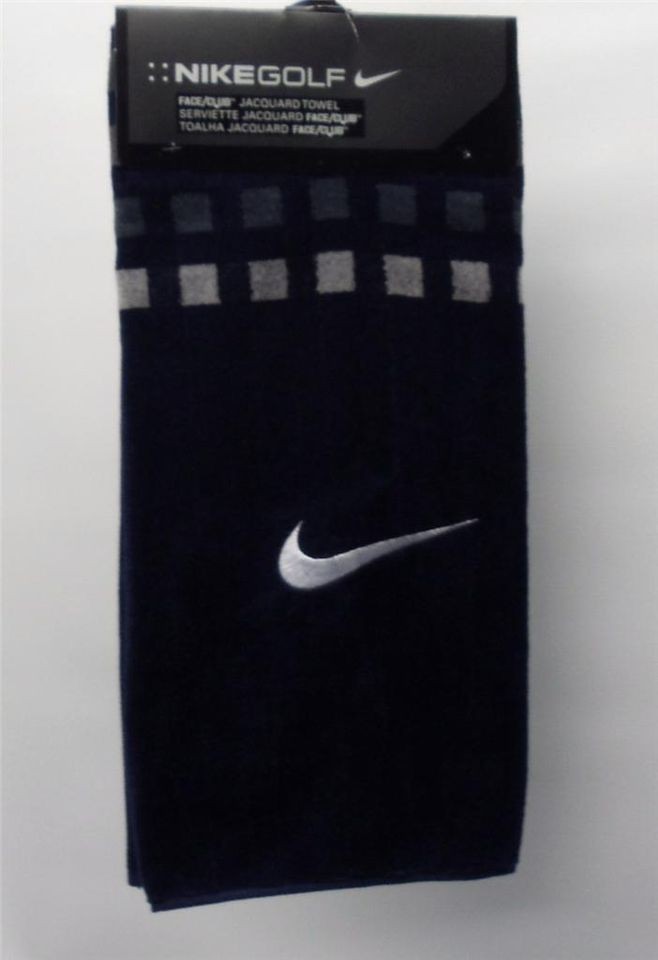 New Nike Face Club Jacquard Golf towel