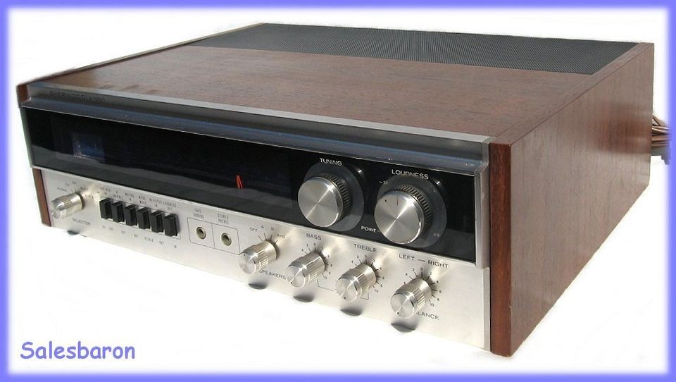 Vintage Sherwood S 7200 AM FM Stereo Receiver S7200