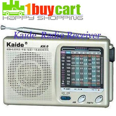 Newly listed New Portable TV FM AM Pocket Radio Receiver DC 3V 300mA 