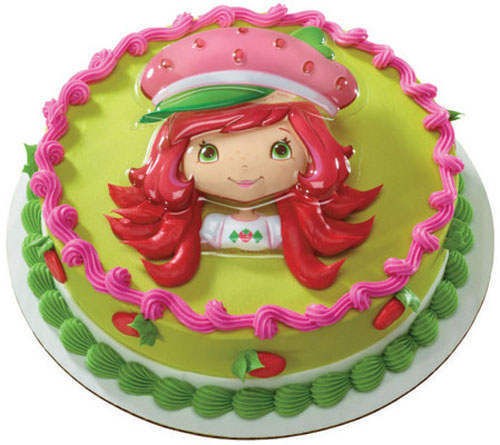 STRAWBERRY SHORTCAKE BERRY LICIOUS CREATIONS CAKE KIT Topper 
