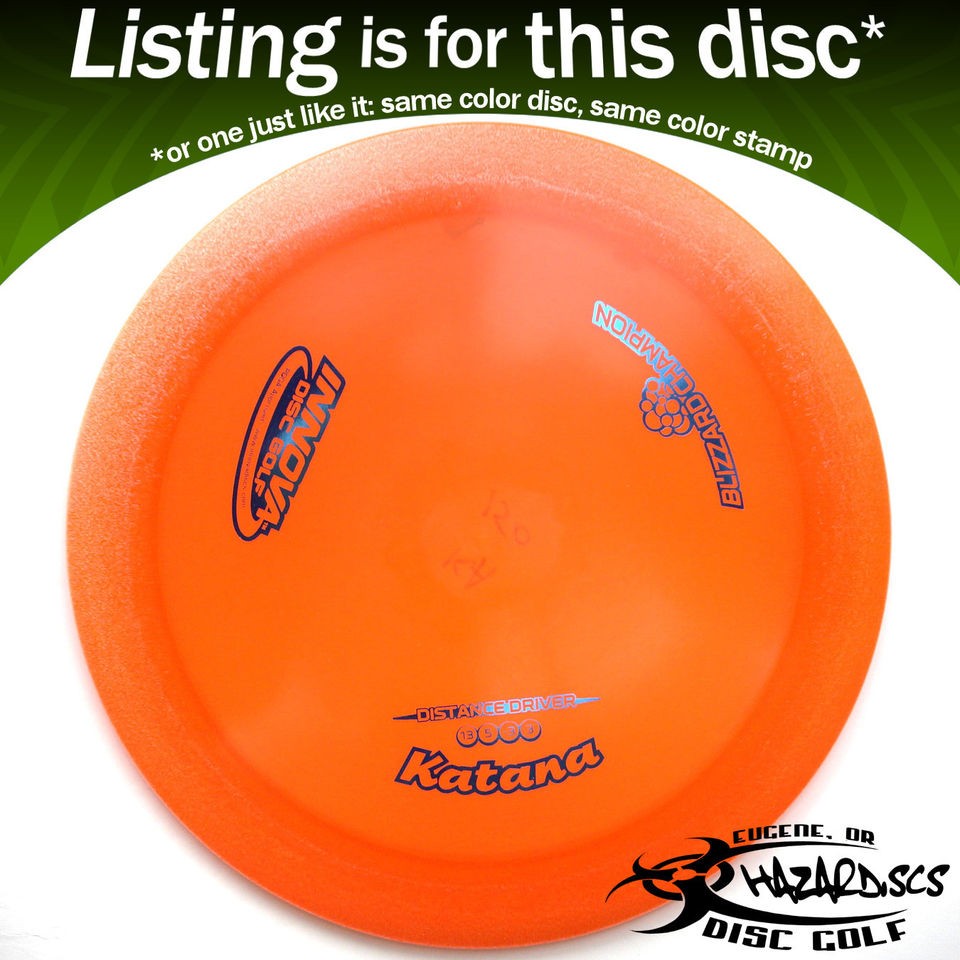   CHAMPION KATANA Lightweight Driver 150g Innova Disc Golf FAST SHIP