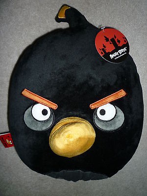 12 Angry Birds Plush Decorative Pillow   BOMB BIRD   New w tags 
