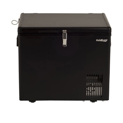 KF430 Koldfront 43 Quart 12V DC Portable Fridge Freezer   Black