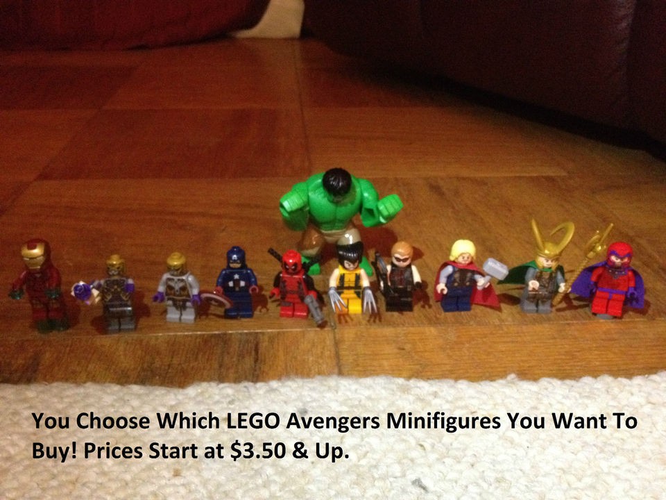 LEGO Avengers Minifigures   YOUR CHOICE   Marvel Super Heroes Iron Man 