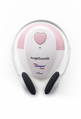   Fetal Doppler JPD 100S, Baby heart Monitor, FDA,Battery,​Gel Pink