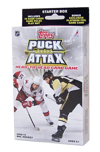 Topps Trading Cards   Topps Puck Attax Hockey   2009 STARTER DECK