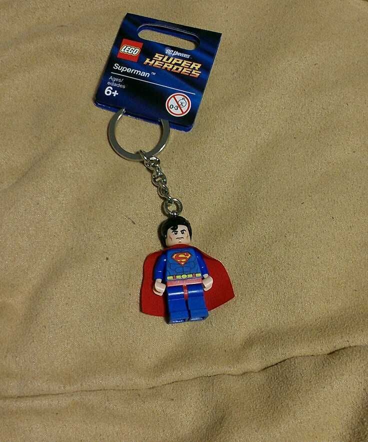 LEGO MINI FIGURE Superman Key chain  Fast shipping
