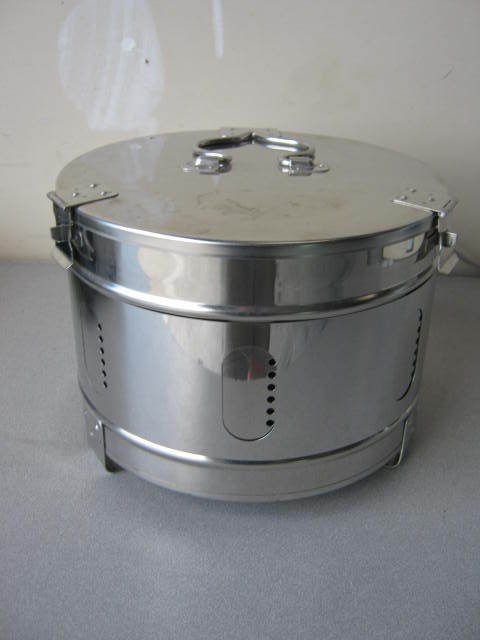 Steam Sterilizer Autoclave Stainless Steel Semi Solid Container Basket