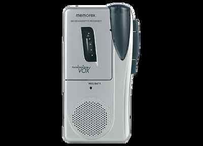 Memorex MB2186A Micro Cassette Player Voice Recorder VOX Voice 