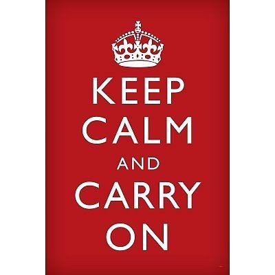 keep calm and carry on poster in Posters