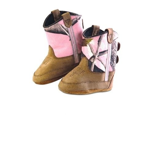 Infant Pink Camo Cowboy Boots 10038