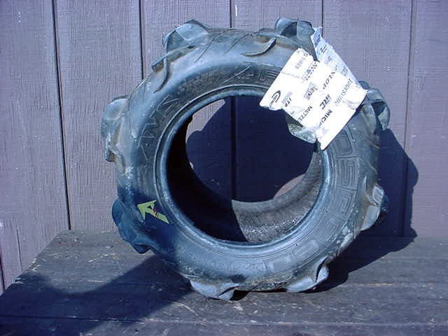 AMS AEROSPEED ATV PADDLE TIRE 20 BY 11 BY 10 LEFT SIDE