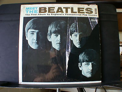 Beatles MEET THE BEATLES MONO Album GREAT COVER Lp Record