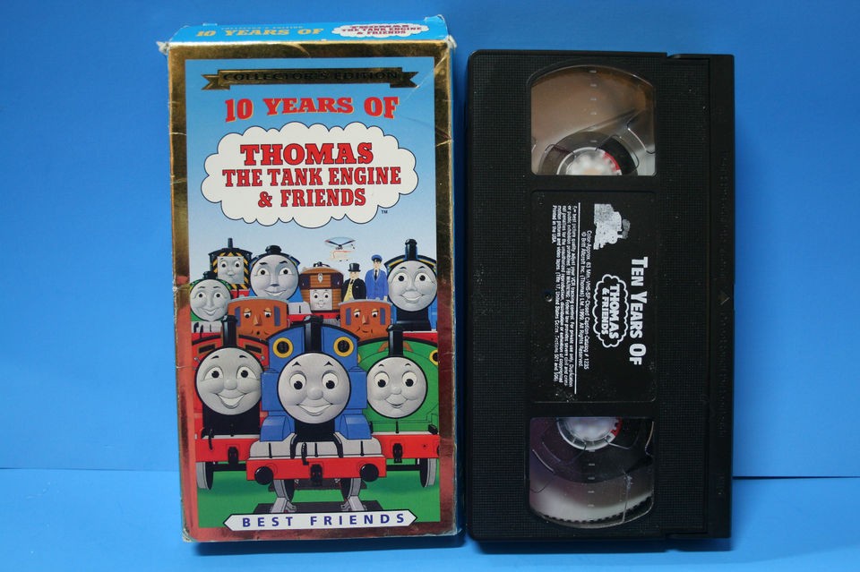 Thomas 10 years of The Tank Engine and Friends VHS Video Kids 