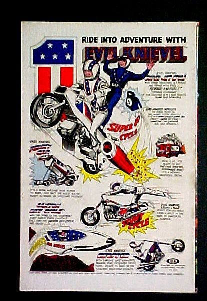 evel knievel motorcycle in Vintage & Antique Toys