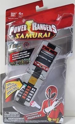 Power Rangers SAMURAIZER MORPHER NIP MEGA RED RANGER MIGHTY MORPHIN 