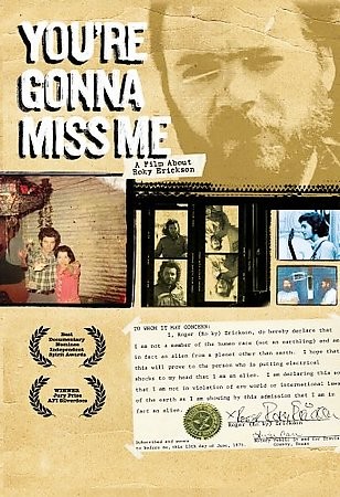 Youre Gonna Miss Me   A Film About Roky Erickson DVD, 2007