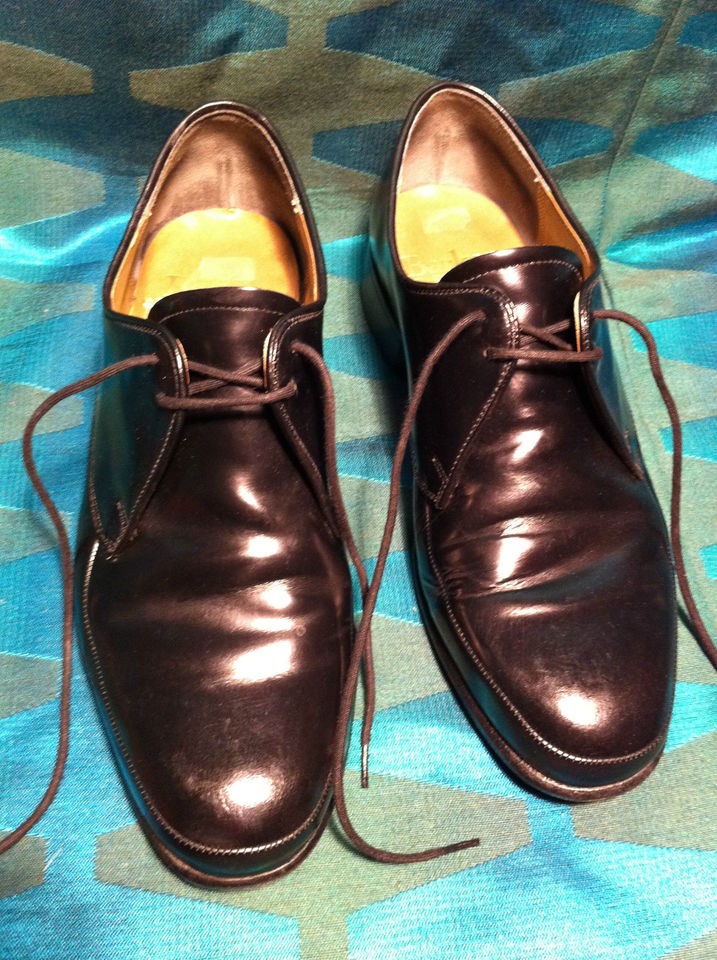 BARKER HAND MADE BLACK LEATHER DRESS SHOES SIZE UK 6 REDLIGHT RAGS