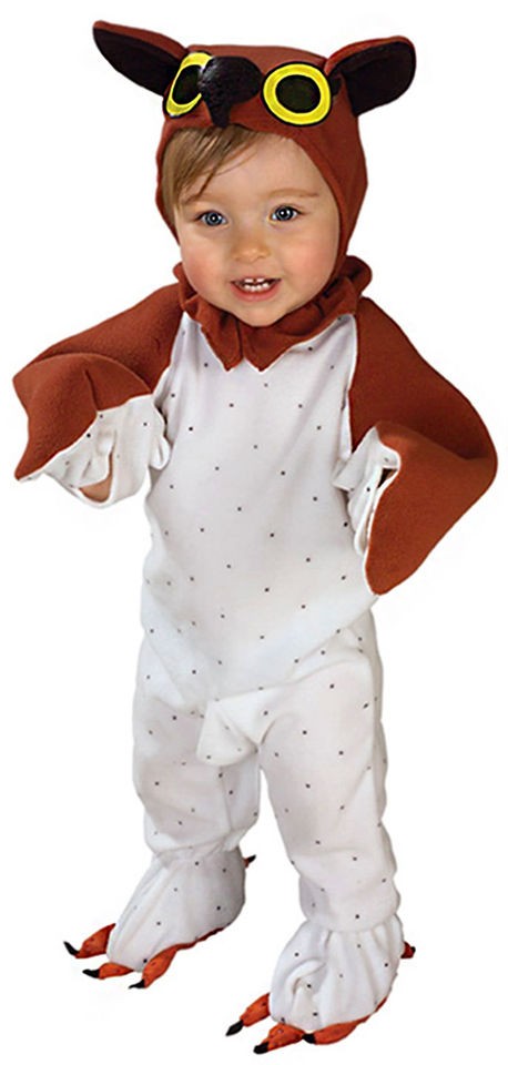Lil Wise Guy Owl Bird Animal Cute Dress Up Halloween Baby Infant 