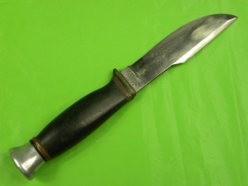 RARE Sweden HILLBERG ESKILSTUNA Fighting Hunting Knife