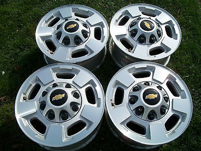 Chevy Silverado alloy wheels 17 2012 tahoe suburban 5500 factory oem 
