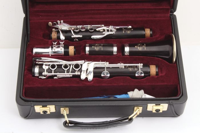 Buffet Crampon R13 Professional Bb Clarinet with Silver Plated Keys 