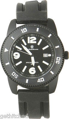 Smith & Wesson Knives Paratrooper Watch Black Face & Finish Stainless 