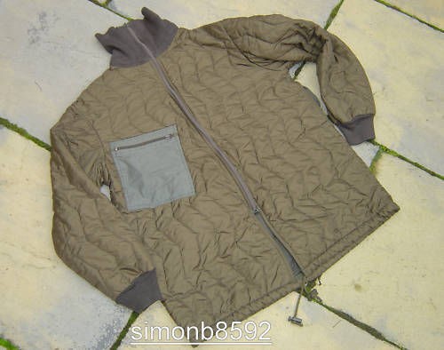 GERMAN ARMY SURPLUS G1 PARKA LINER, QUILTED FUTTER/35