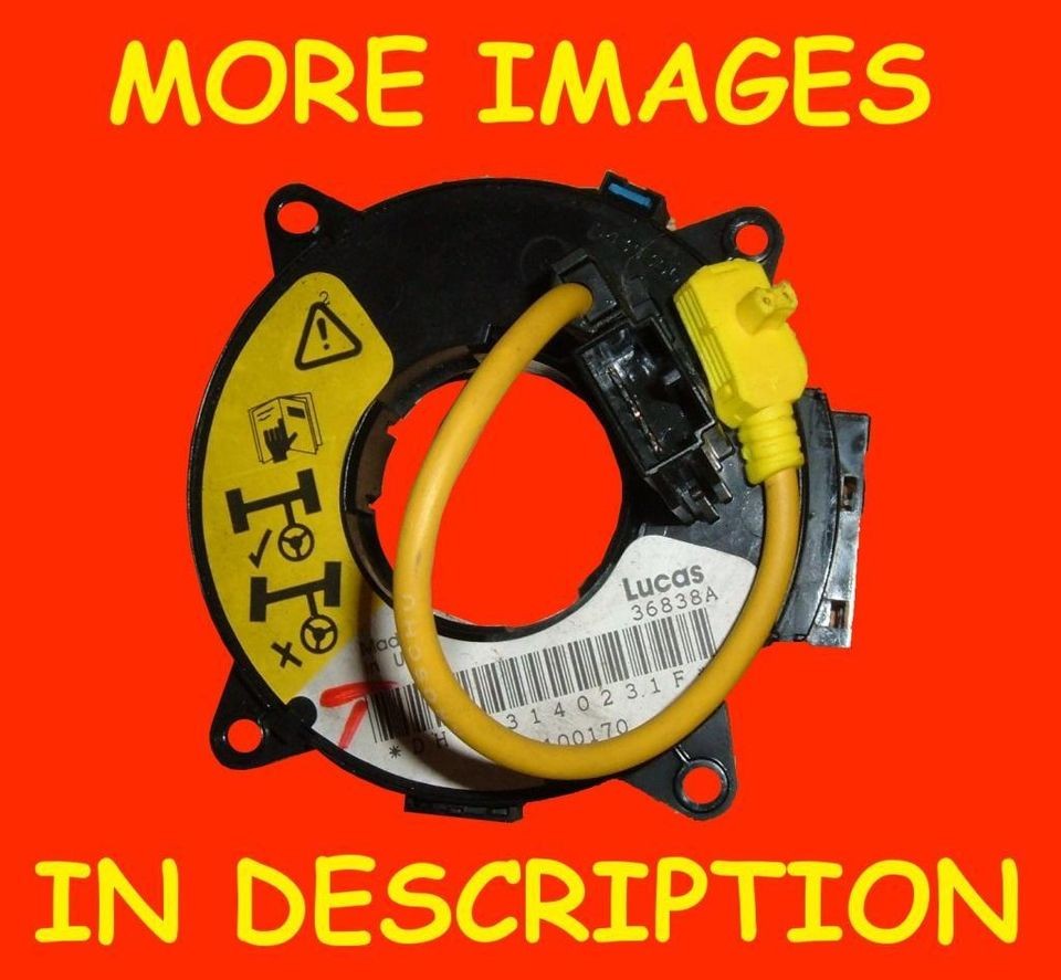   214 216 220 400 416 420 CLOCK SPRING SLIP RING ROTARY COUPLING SQUIB