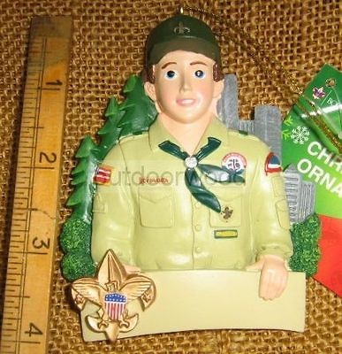 Boy Scouts of America Boy Scout Licenced Christmas Tree Ornament Tan