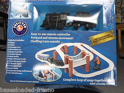 Polar Express Battery Operated Lionel Train Set New In Box Rare