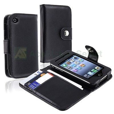 Newly listed BLACK LEATHER CASE COVER Pouch Accessory Fit For Apple 