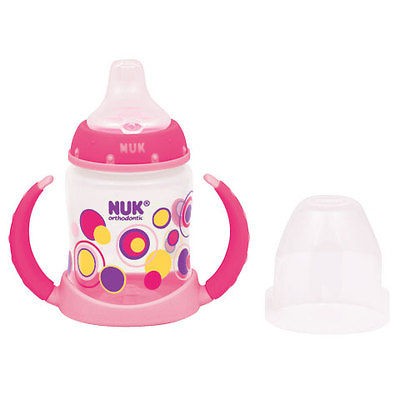 Nuk TrendLine™ Dots Orthodontic Learner Cup, BPA Free, 6M+ Learn to 