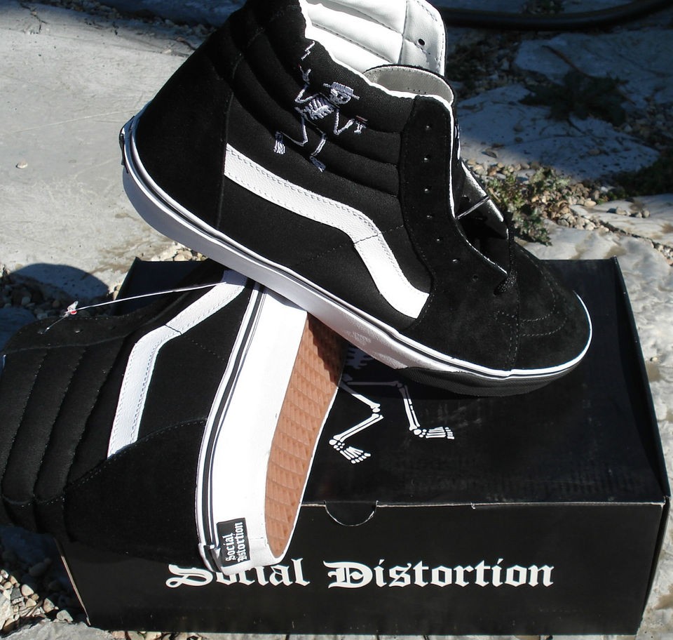 vans sk8 hi social distortion