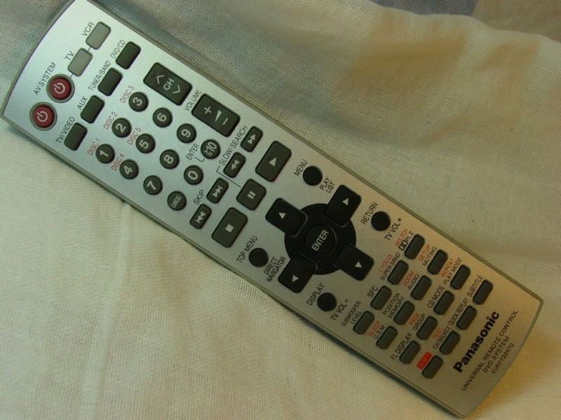 panasonic universal dvd system remote eur7722x70 from hong kong time 