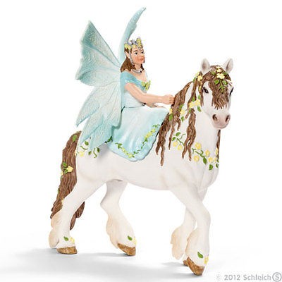 SCHLEICH Bayala 70452 Princess Eyela on Horseback  Sun Elf Horse 