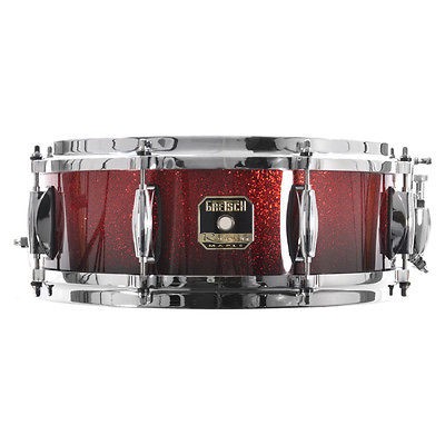 Gretsch Renown Maple 5 x 14 Snare Drum Ruby Sparkle Fade RN 0514S 