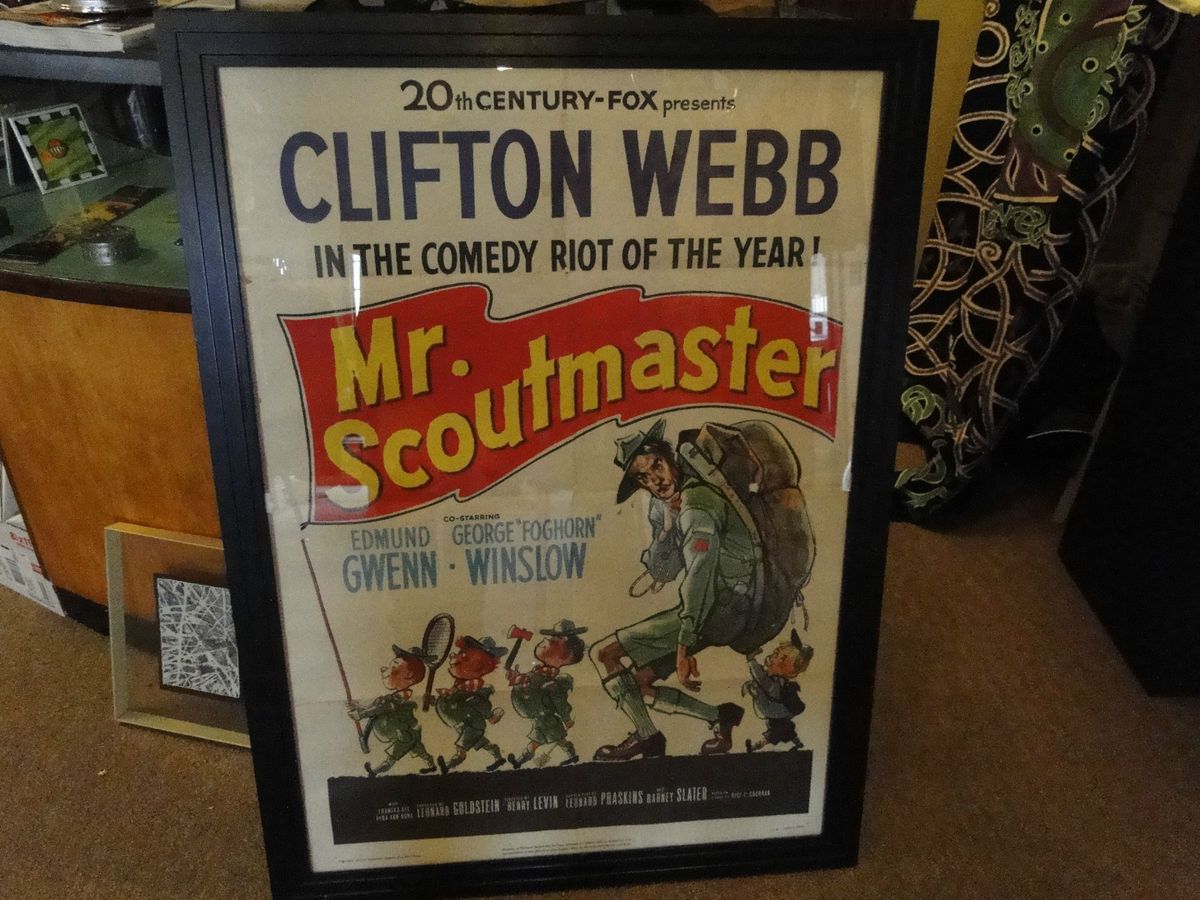Nice 20th Century Fox Scoutmaster Poster
