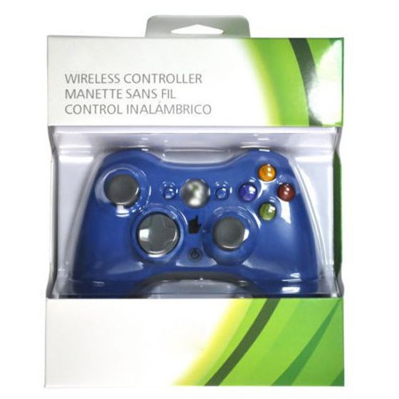   Blue Wireless Remote Controller for Microsoft Xbox 360 Xbox360