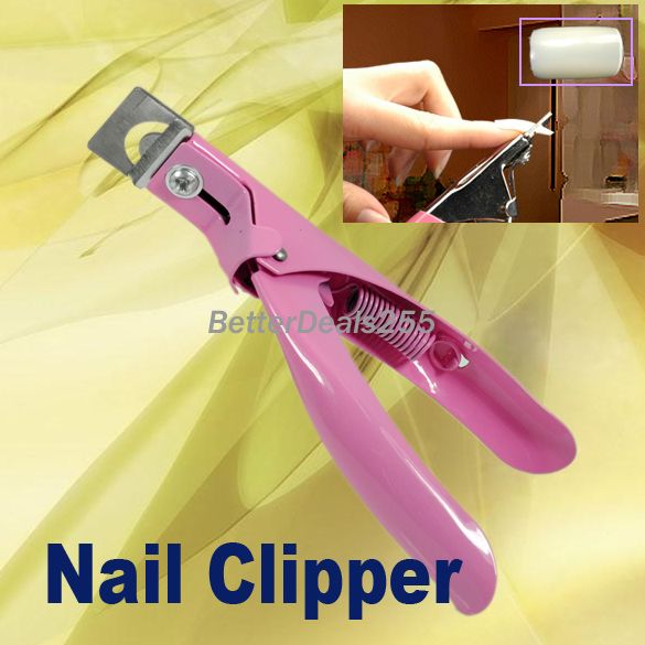 Acrylic Gel False Nail Clipper Edge Cutter Tips 3 Way Acrylic Tool 