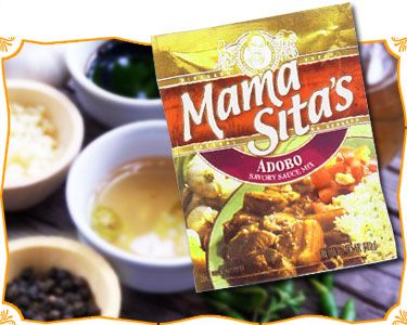 mama sita adobo savory sauce mix 50g the perfect garlicky concoction 