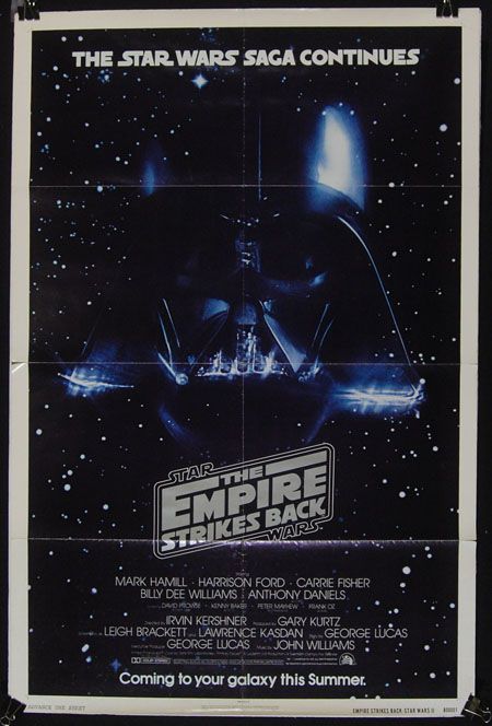 Empire Strikes Back 1980 Star Wars 2 Darth Vader Advance Original 