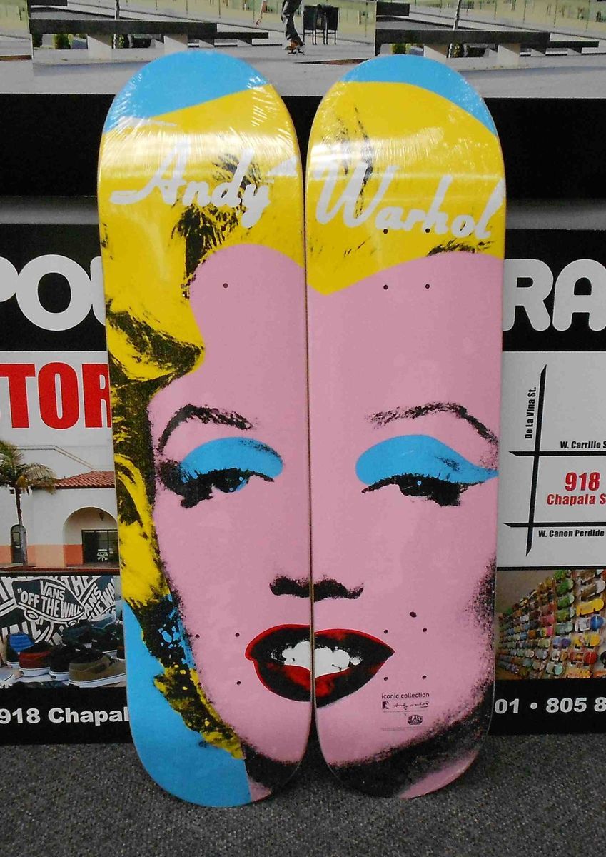 Alien Workshop Andy Warhol Iconic Collection Marilyn Monroe deck 
