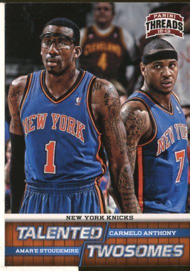   Threads Talented Twosomes 10 Carmelo Anthony AmarE Stoudemire